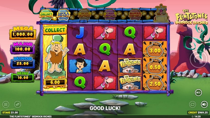 The Flintstones 2 Bedrock Riches slot screen 5