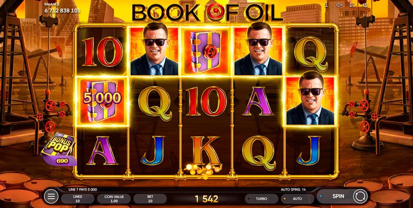 Book of Oil slot screen 6