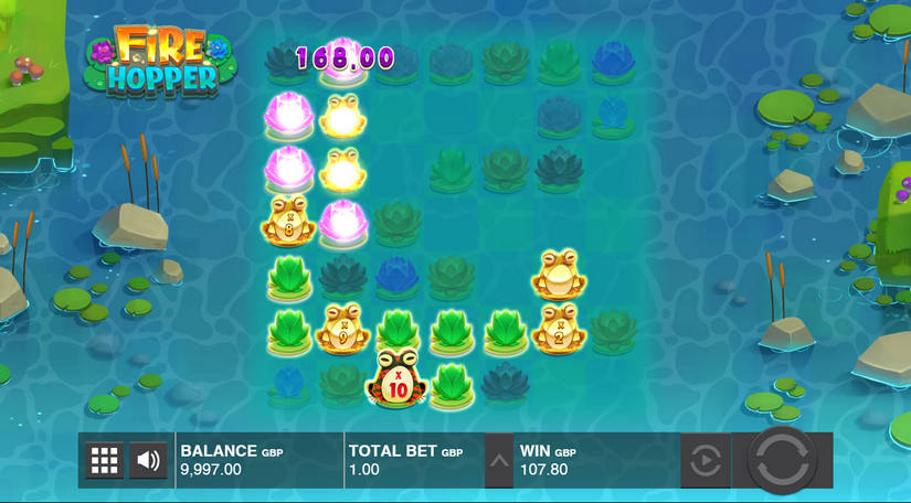 Fire Hopper slot screen 1