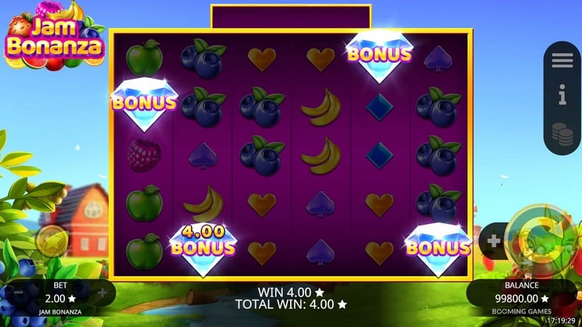 Jam Bonanza Hold & Win slot screen 2