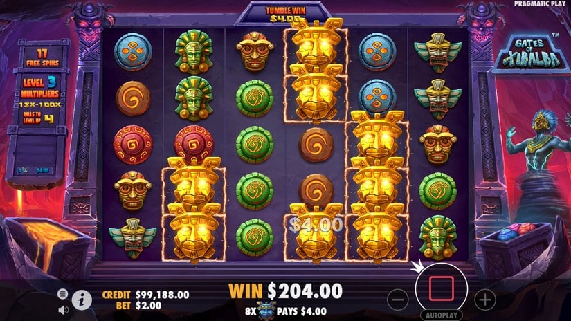 Gates of Xibalba slot screen 4