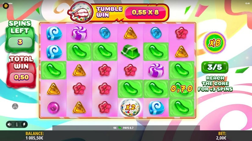 Jawbreaker slot screen 4