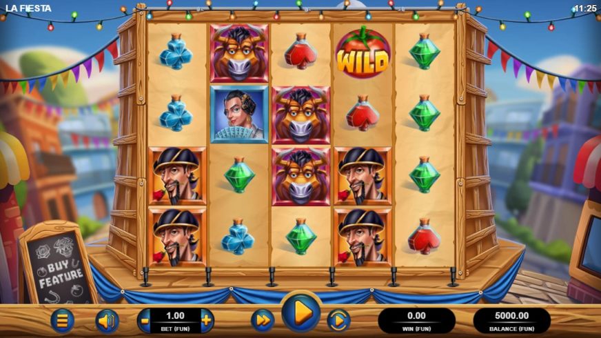 La Fiesta slot screen 1