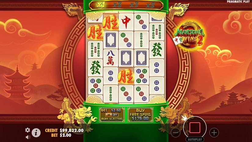 Mahjong Wins 2 slot screen 2