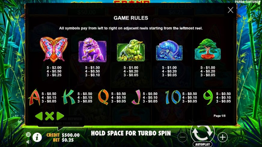 Panda’s Fortune™ slot screen 2