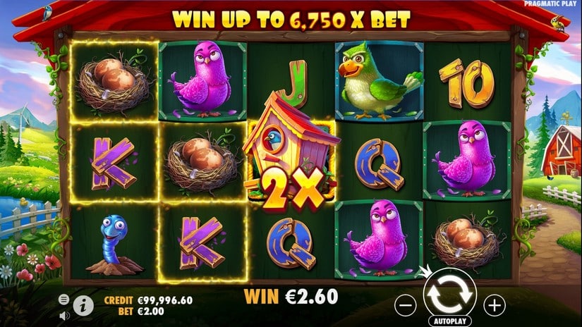 The Tweety House slot screen 2