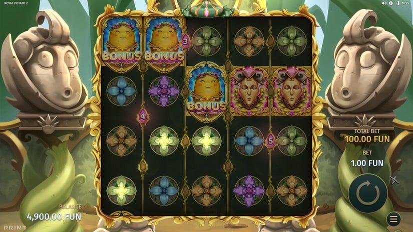 Royal Potato 2 slot screen 2