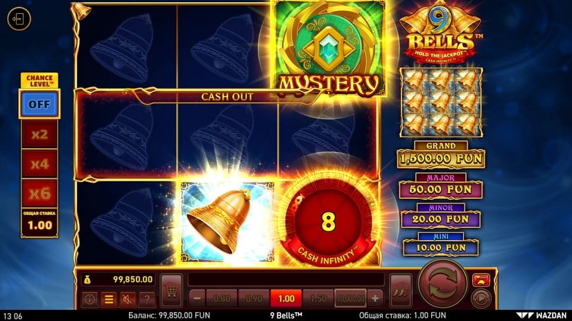 9 Bells™ slot screen 2