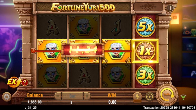 Fortune Yuri 500 slot screen 2