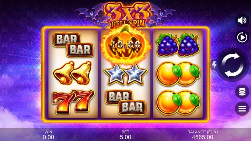 3X3: Hell Spin slot screen 4