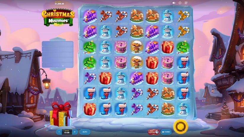 Christmas MULTIHOPS slot screen 1