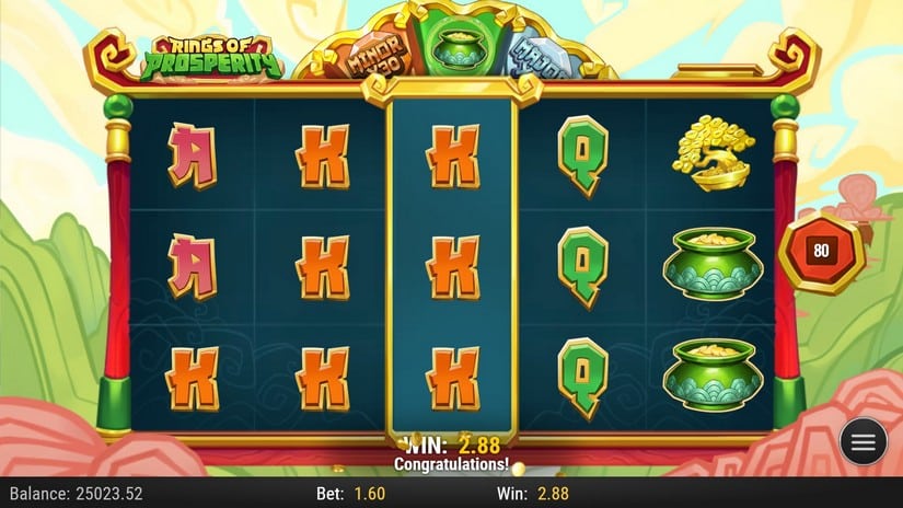 Rings of Prosperity slot screen 5