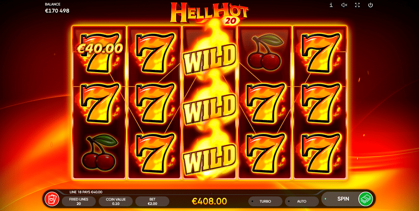 Hell Hot 20 slot screen 6