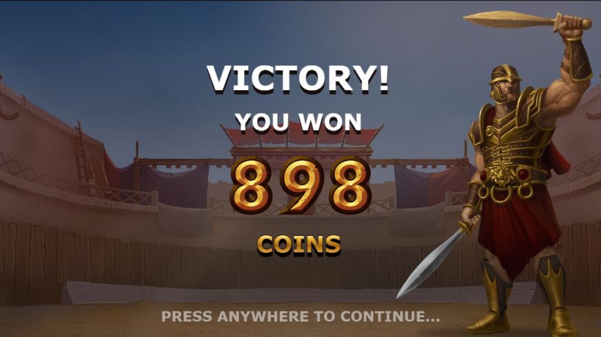 Champions of Rome slot screen 9