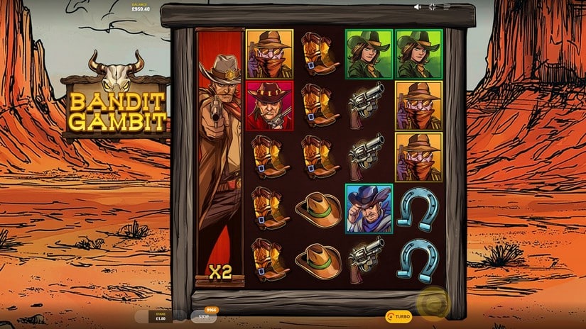 Bandit Gambit slot screen 5