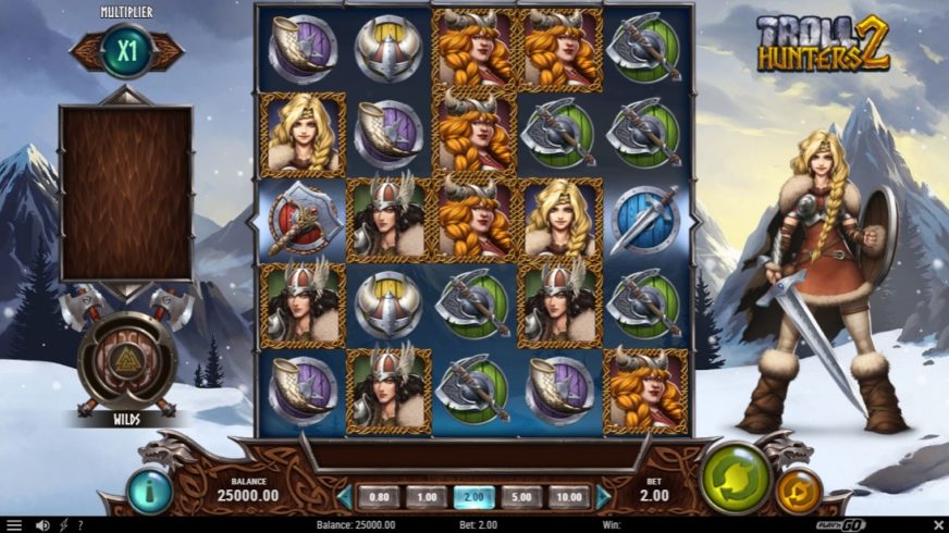 Troll Hunters 2 slot screen 1