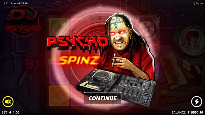 DJ Psycho slot screen 5