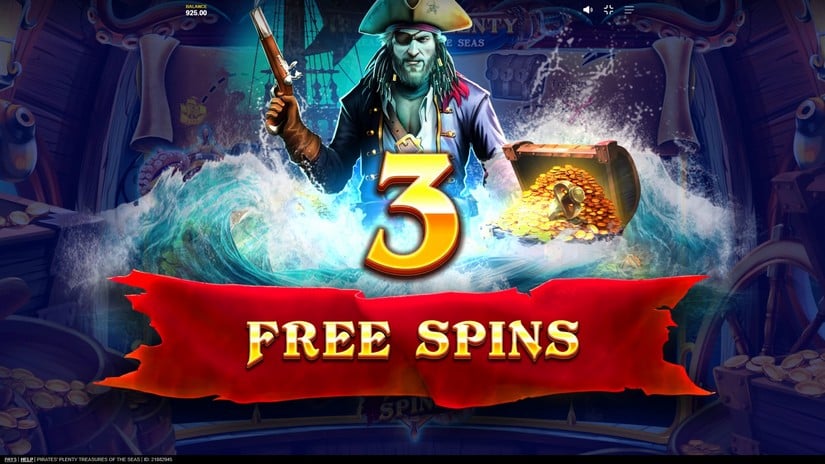 Pirates’ Plenty Treasures of the Seas slot screen 3