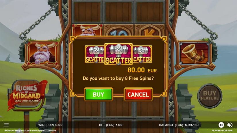 Riches of Midgard: Land and Expand slot screen 2