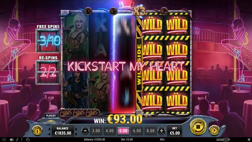 Mötley Crüe slot screen 7