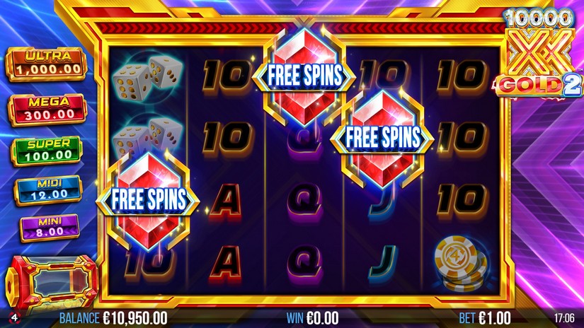 10000 Gold 2 slot screen 2