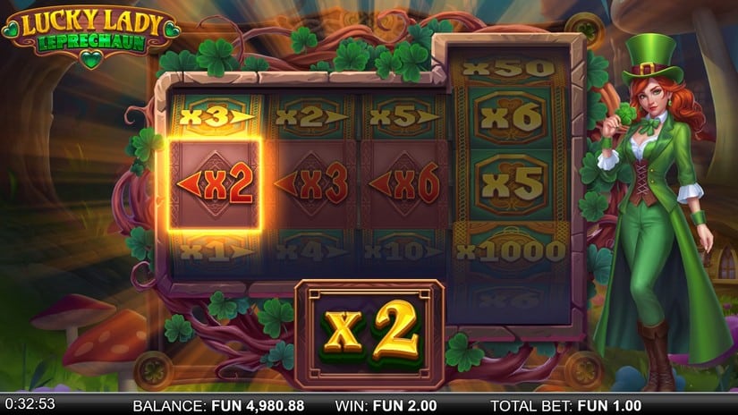 Lucky Lady Leprechaun slot screen 3