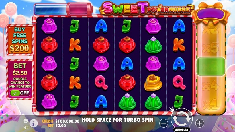 Sweet Powernudge slot screen 1