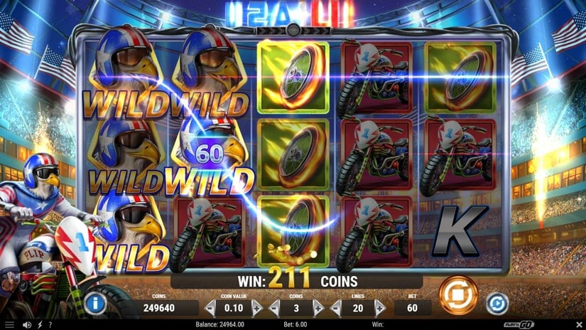 USA Flip slot screen 2