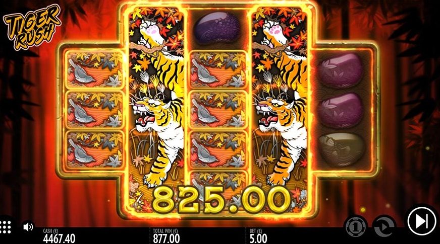 Tiger Rush slot screen 3
