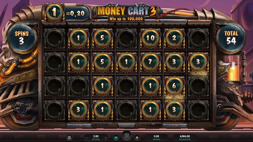 Money Cart 3 slot screen 4