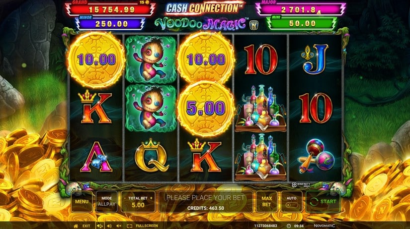 Cash Connection – Voodoo Magic slot screen 4