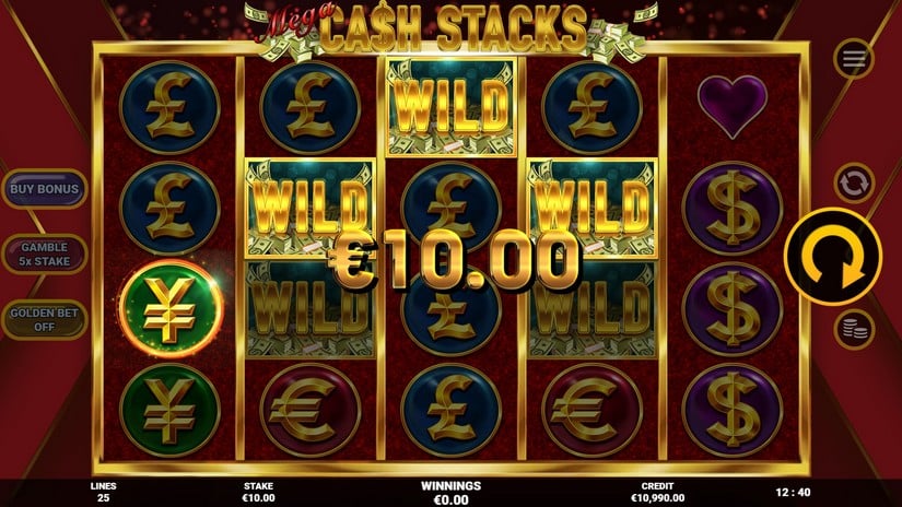 Mega Cash Stack slot screen 2