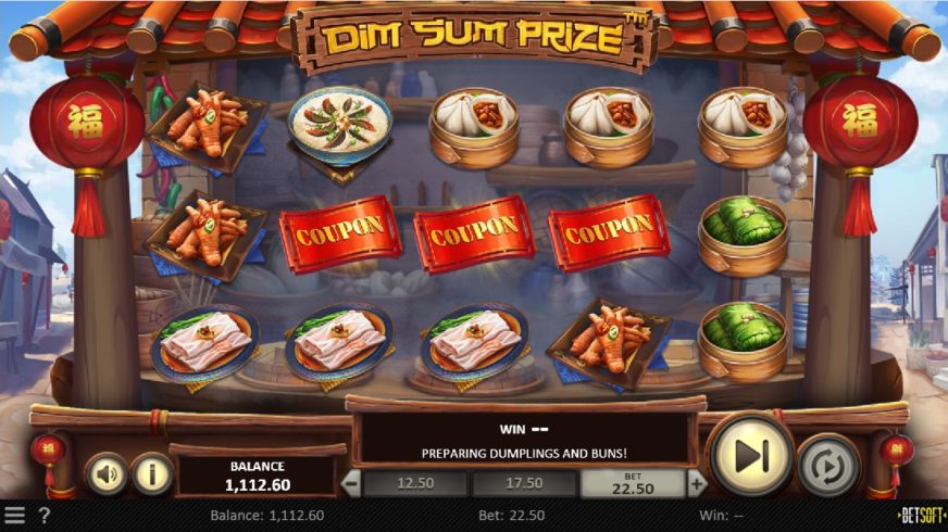 Dim Sum Prize slot screen 2