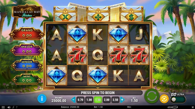 Mandalay Bay Riches slot screen 1