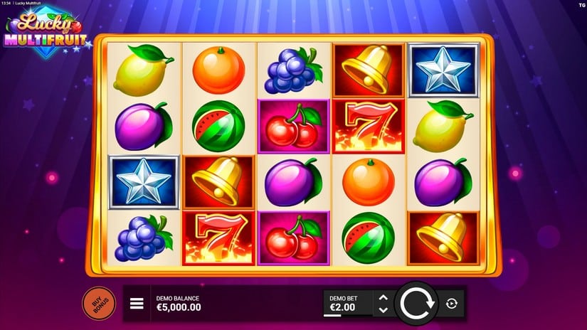 Lucky Multifruit slot screen 1