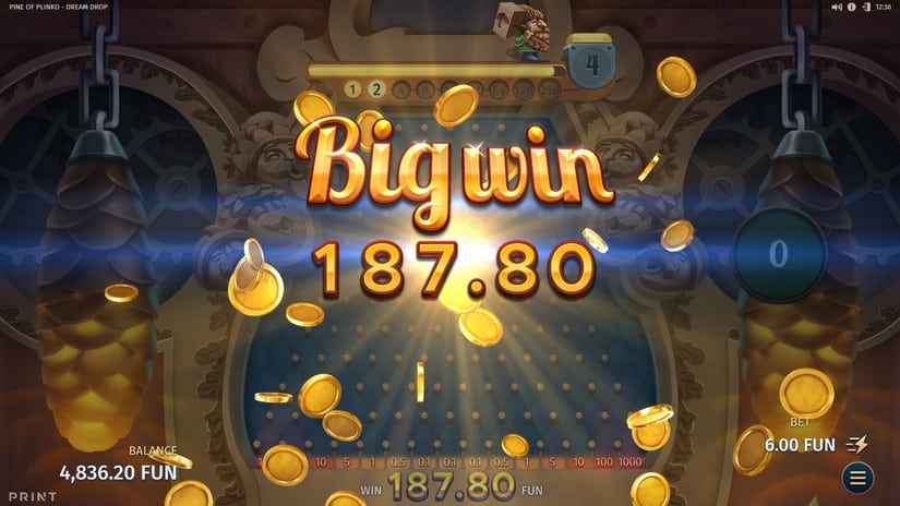 Pine of Plinko Dream Drop slot screen 9