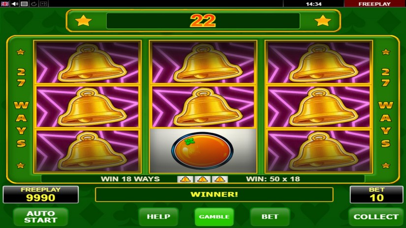 Billy’s Game slot screen 2