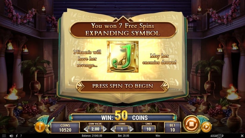 Banquet of Dead slot screen 2