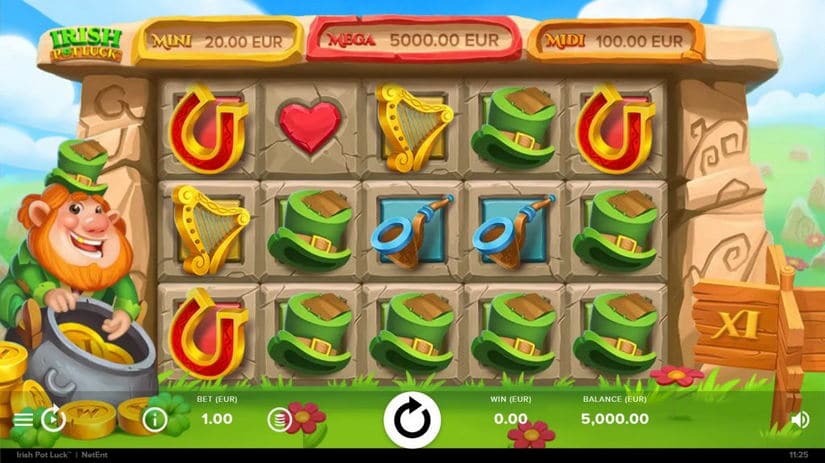 Irish Pot Luck slot screen 2