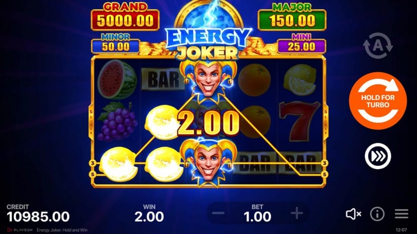 Energy Joker: Hold and Win slot screen 3