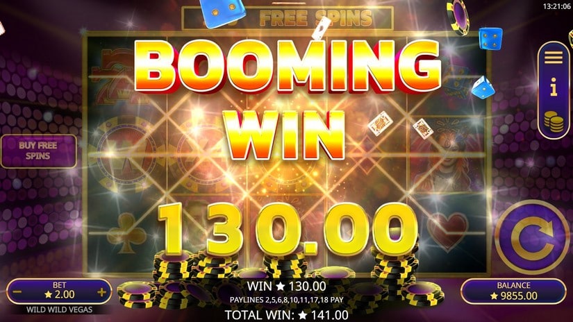 Wild Wild Vegas slot screen 8
