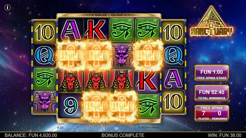 Sanctuary slot screen 6