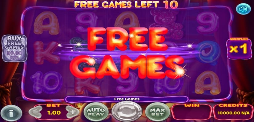 Gummy Bears slot screen 2