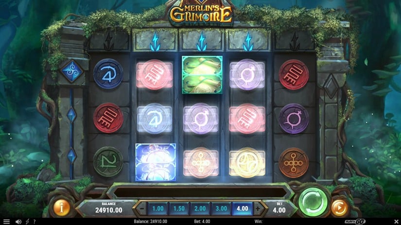 Merlin’s Grimoire slot screen 4