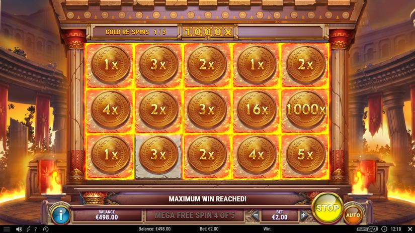 Legion Gold slot screen 4