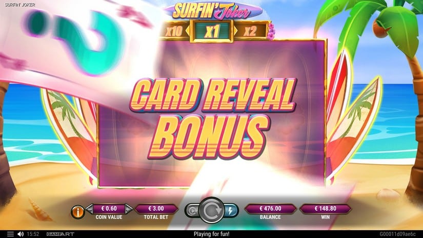 Surfin’ Joker slot screen 3