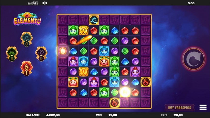 Elemento slot screen 2