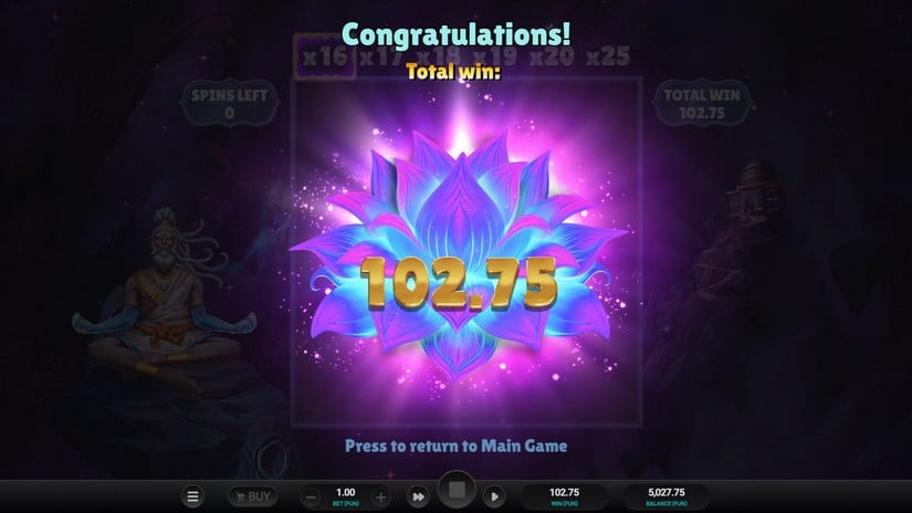 Aura God slot screen 5