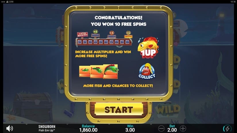 Fish ‘Em Up slot screen 3