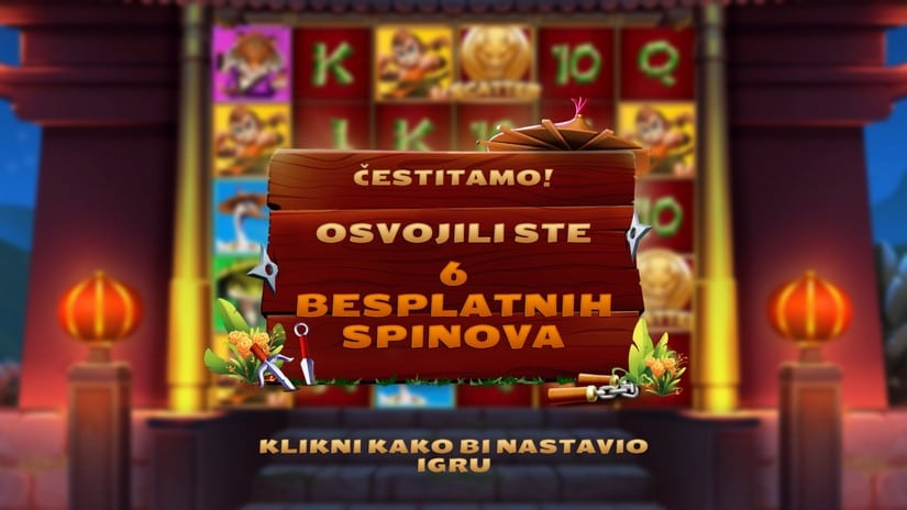 Shaolin Crew slot screen 3